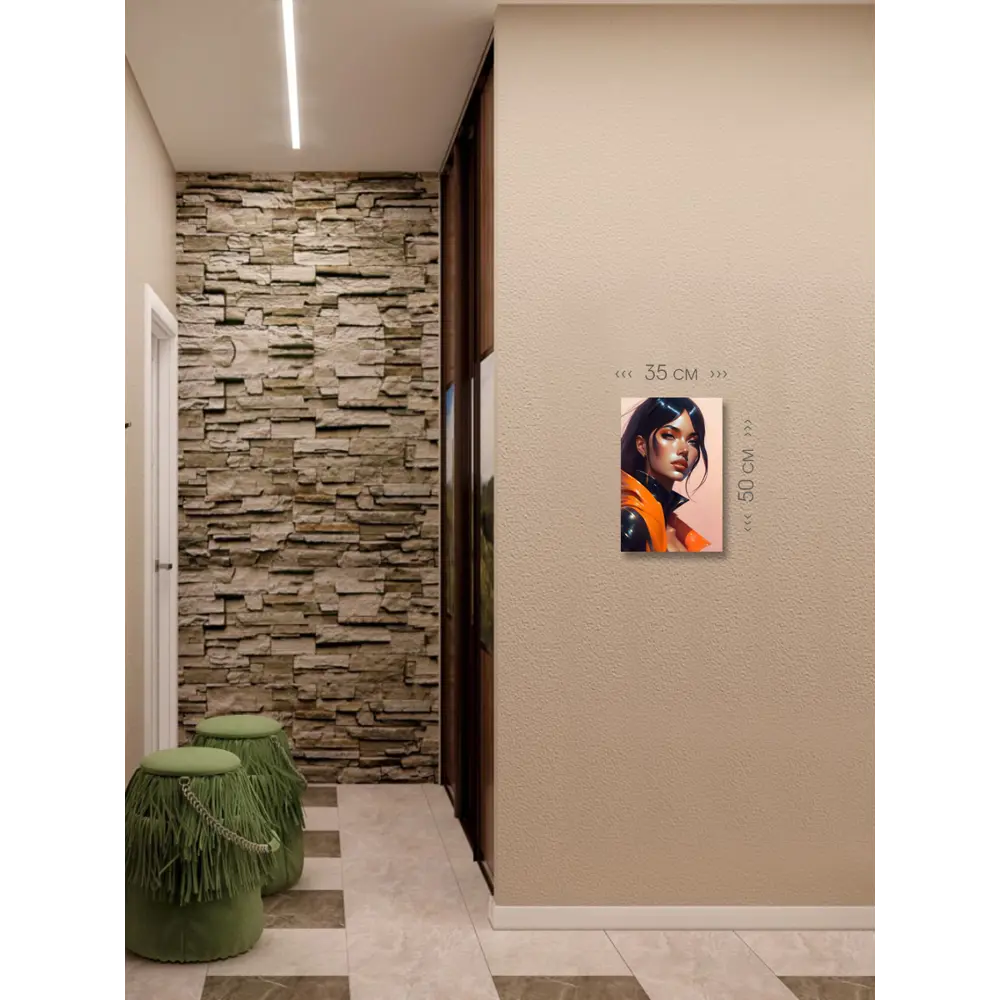 Фото 6 Картина на холсте First class images 102061S 50x35 см