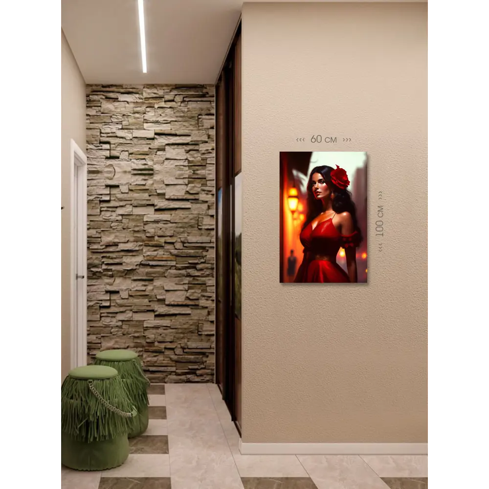 Фото 5 Картина на холсте First class images 102068М 100x60 см