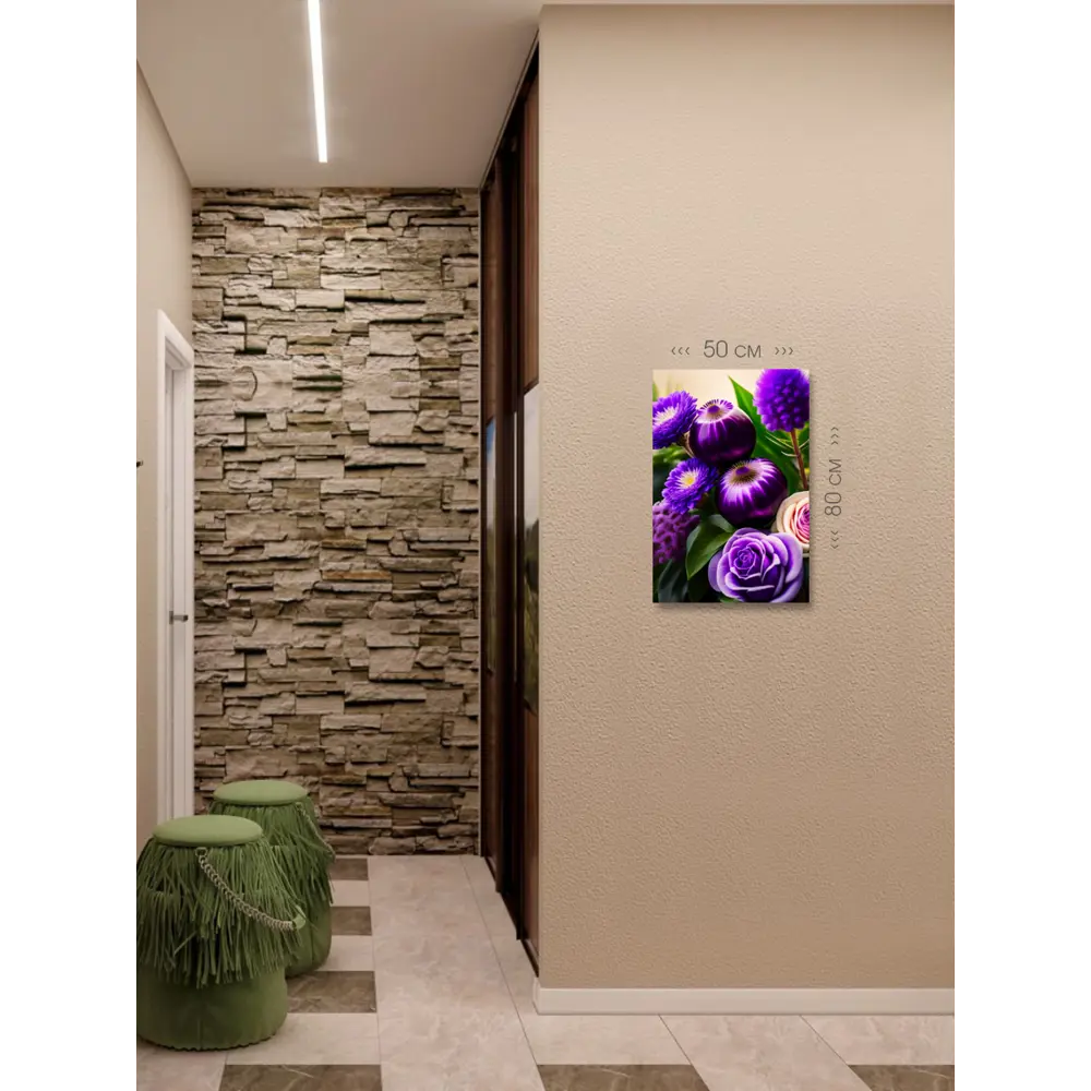 Фото 6 Картина на холсте First class images 102084 80x50 см