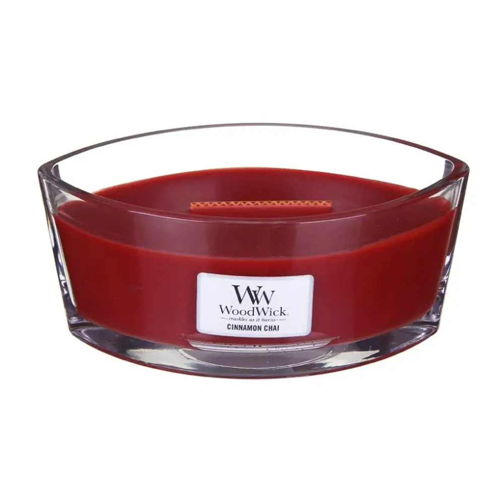 Фото 2 Ароматическая свеча WoodWick Чай с корицей 19x9 см Фото 2 Ароматическая свеча WoodWick Чай с корицей 19x9 см