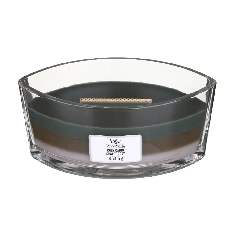 Фото 2 Ароматическая свеча WoodWick Уютный домик 19x9 см Фото 2 Ароматическая свеча WoodWick Уютный домик 19x9 см
