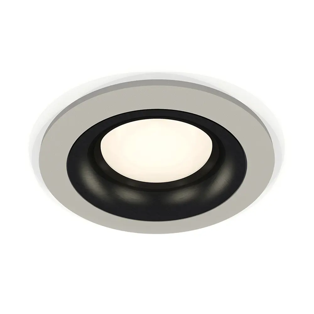 Фото Комплект точечных светильников встраиваемых светодиодных Ambrella light Xc7623002 2 м² под отверстие 8 см цвет серый Фото Комплект точечных светильников встраиваемых светодиодных Ambrella light Xc7623002 2 м² под отверстие 8 см цвет серый
