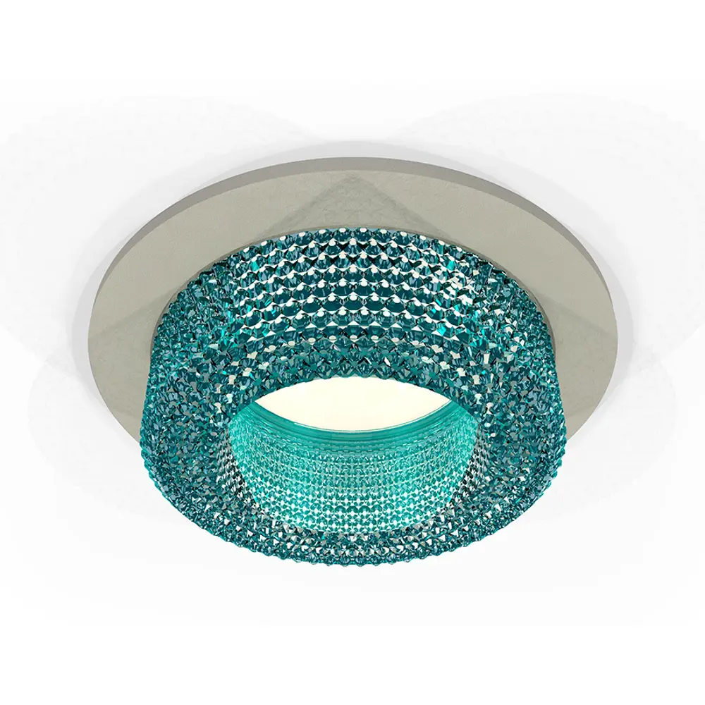 Фото Комплект точечных светильников встраиваемых светодиодных Ambrella light Xc7623023 2 м² под отверстие 8 см цвет серый Фото Комплект точечных светильников встраиваемых светодиодных Ambrella light Xc7623023 2 м² под отверстие 8 см цвет серый