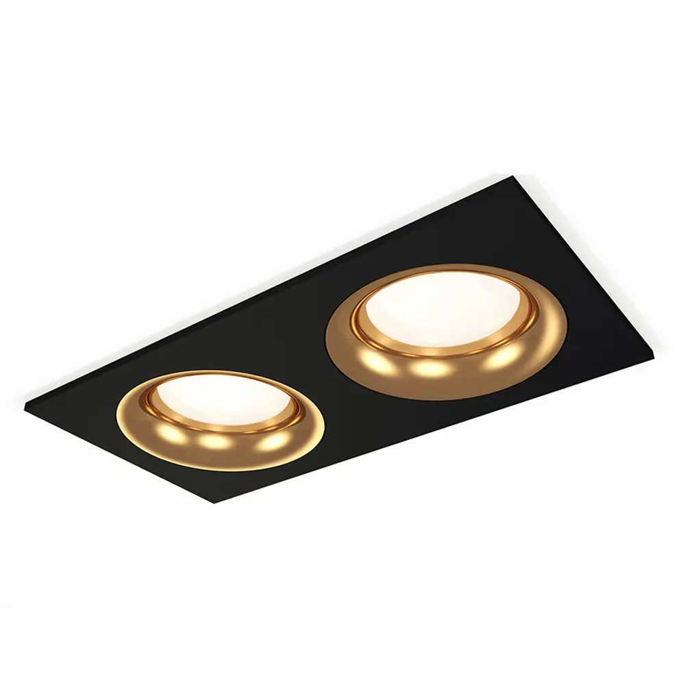 Фото Комплект точечных светильников встраиваемых светодиодных Ambrella light Xc7636005 2 м² цвет черный Фото Комплект точечных светильников встраиваемых светодиодных Ambrella light Xc7636005 2 м² цвет черный