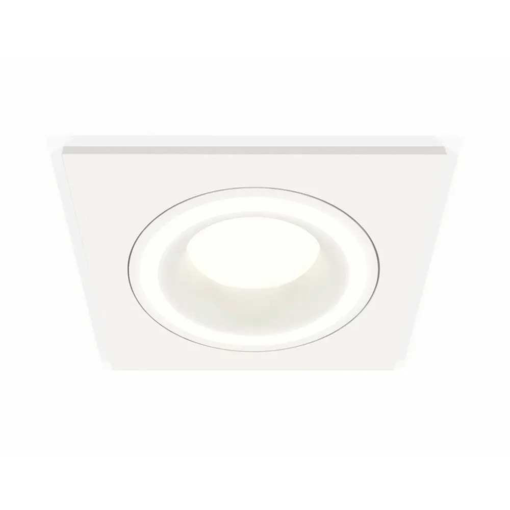 Фото Комплект точечных светильников встраиваемых светодиодных Ambrella light Xc7631040 2 м² под отверстие 8 см цвет белый Фото Комплект точечных светильников встраиваемых светодиодных Ambrella light Xc7631040 2 м² под отверстие 8 см цвет белый