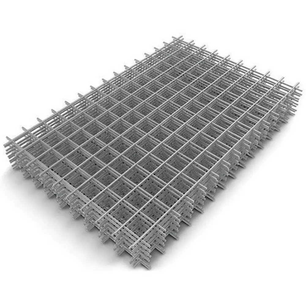 Фото Сетка стальная 100x100x2.5 мм 1x2 м Фото Сетка стальная 100x100x2.5 мм 1x2 м