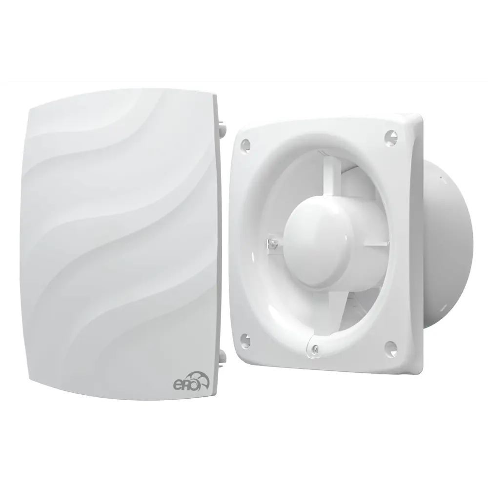 Фото 2 Вентилятор осевой вытяжной Era Wave D120 мм 30 дБ 140 м³/ч обратный клапан цвет белый Фото 2 Вентилятор осевой вытяжной Era Wave D120 мм 30 дБ 140 м³/ч обратный клапан цвет белый