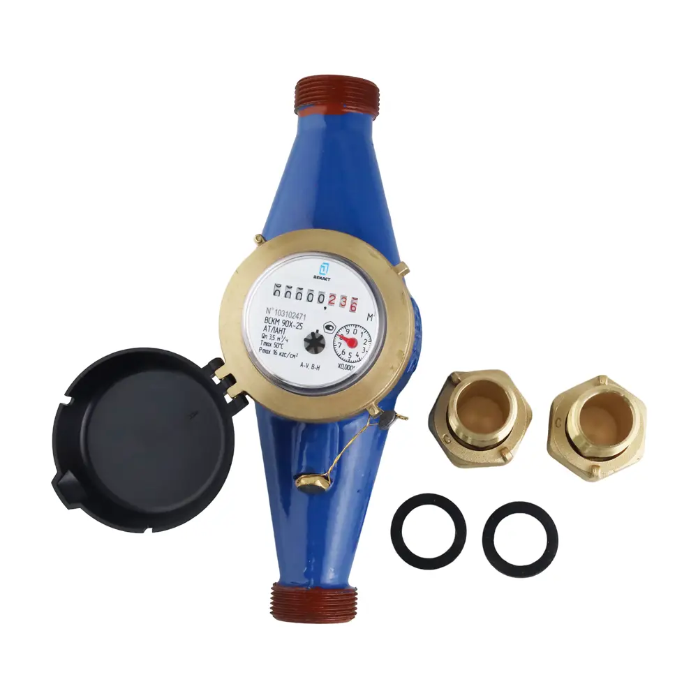 Фото 4 Счётчик для холодной воды Декаст k4615 Ру16 1" L273 мм Фото 4 Счётчик для холодной воды Декаст k4615 Ру16 1" L273 мм