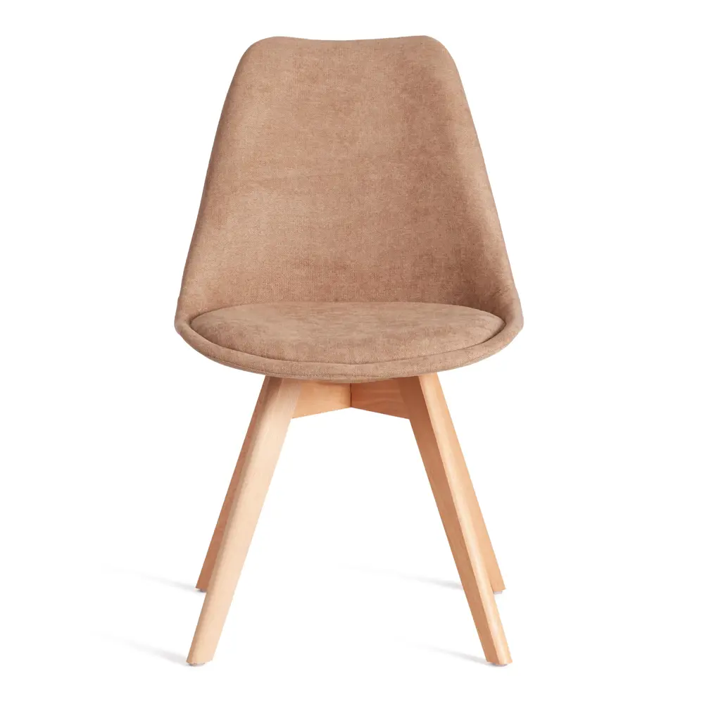 Фото 5 Стул Tetchair Tulip Soft 83x47x54 см вельвет цвет светло-бежевый Фото 5 Стул Tetchair Tulip Soft 83x47x54 см вельвет цвет светло-бежевый