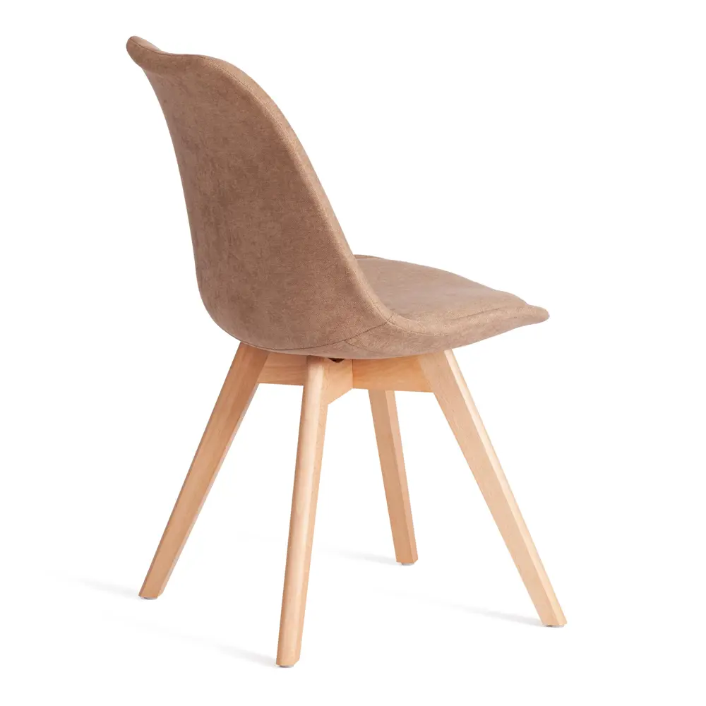 Фото 3 Стул Tetchair Tulip Soft 83x47x54 см вельвет цвет светло-бежевый Фото 3 Стул Tetchair Tulip Soft 83x47x54 см вельвет цвет светло-бежевый