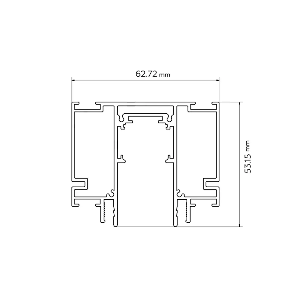 Фото 6 Шинопровод низковольтный встраиваемый Magnetic Ambrella Light GL Track System GL3252 Фото 6 Шинопровод низковольтный встраиваемый Magnetic Ambrella Light GL Track System GL3252