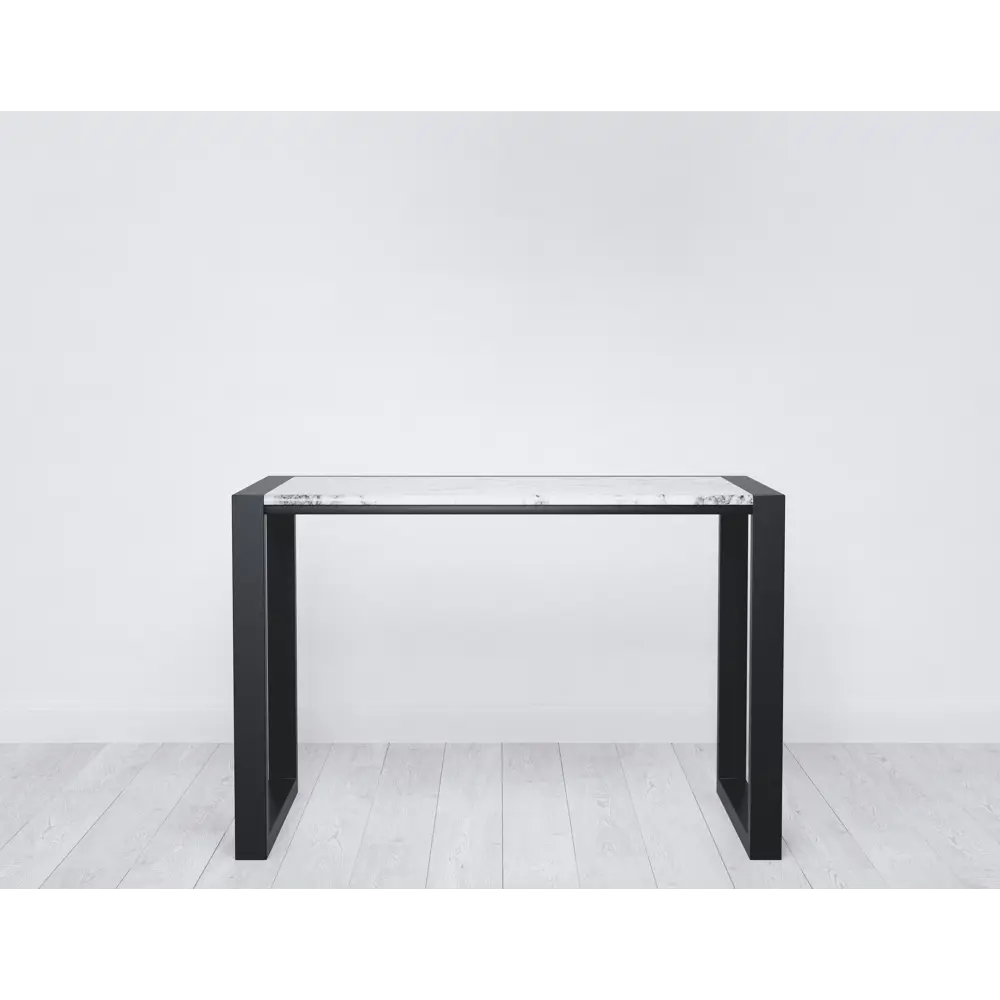 Фото 2 Компьютерный стол Weldwood Urban 112x75x64 см металл цвет белый глянец Фото 2 Компьютерный стол Weldwood Urban 112x75x64 см металл цвет белый глянец