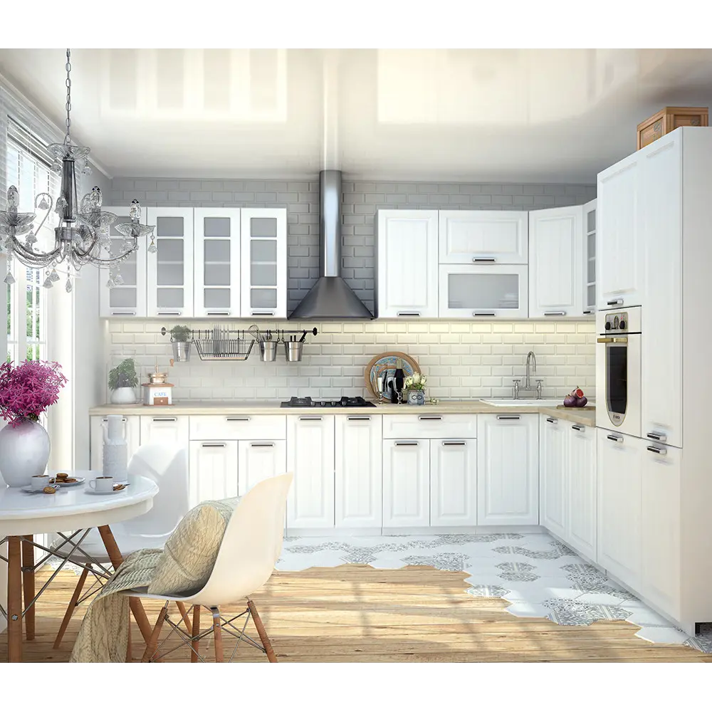 Фото 3 Фасад универсальный для кухонного шкафа 57.3x71.6 см Сурская мебель Прага МДФ цвет белый Фото 3 Фасад универсальный для кухонного шкафа 57.3x71.6 см Сурская мебель Прага МДФ цвет белый