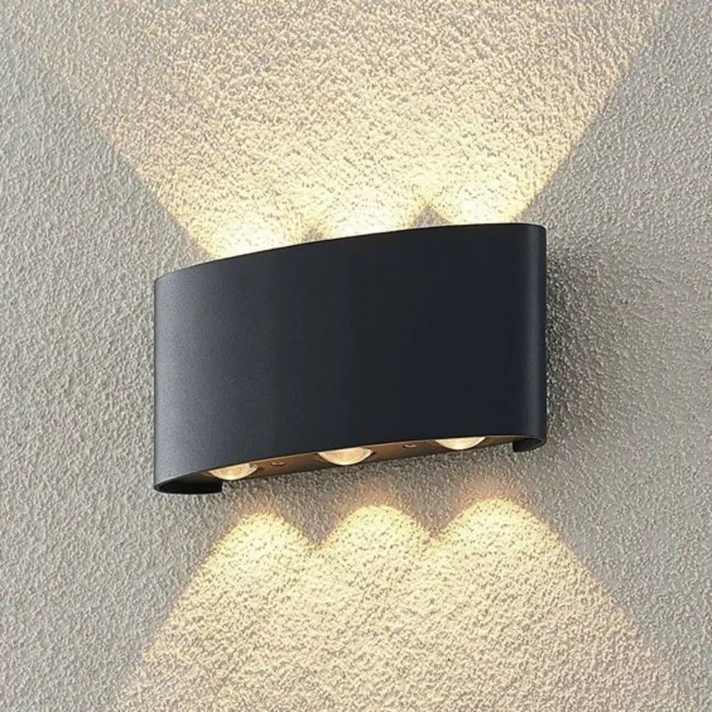 Фото 6 Настенный светильник светодиодный влагозащищенный Flylight 6t теплый белый (желтый) свет цвет черный Фото 6 Настенный светильник светодиодный влагозащищенный Flylight 6t теплый белый (желтый) свет цвет черный