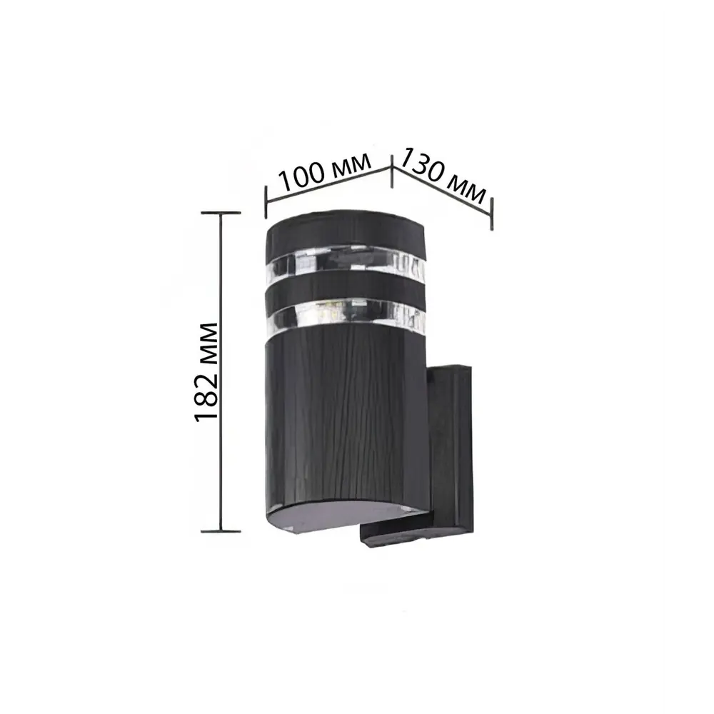 Фото 2 Светильник уличный настенный Flylight Gf280 60 Вт IP54 цвет черный Фото 2 Светильник уличный настенный Flylight Gf280 60 Вт IP54 цвет черный
