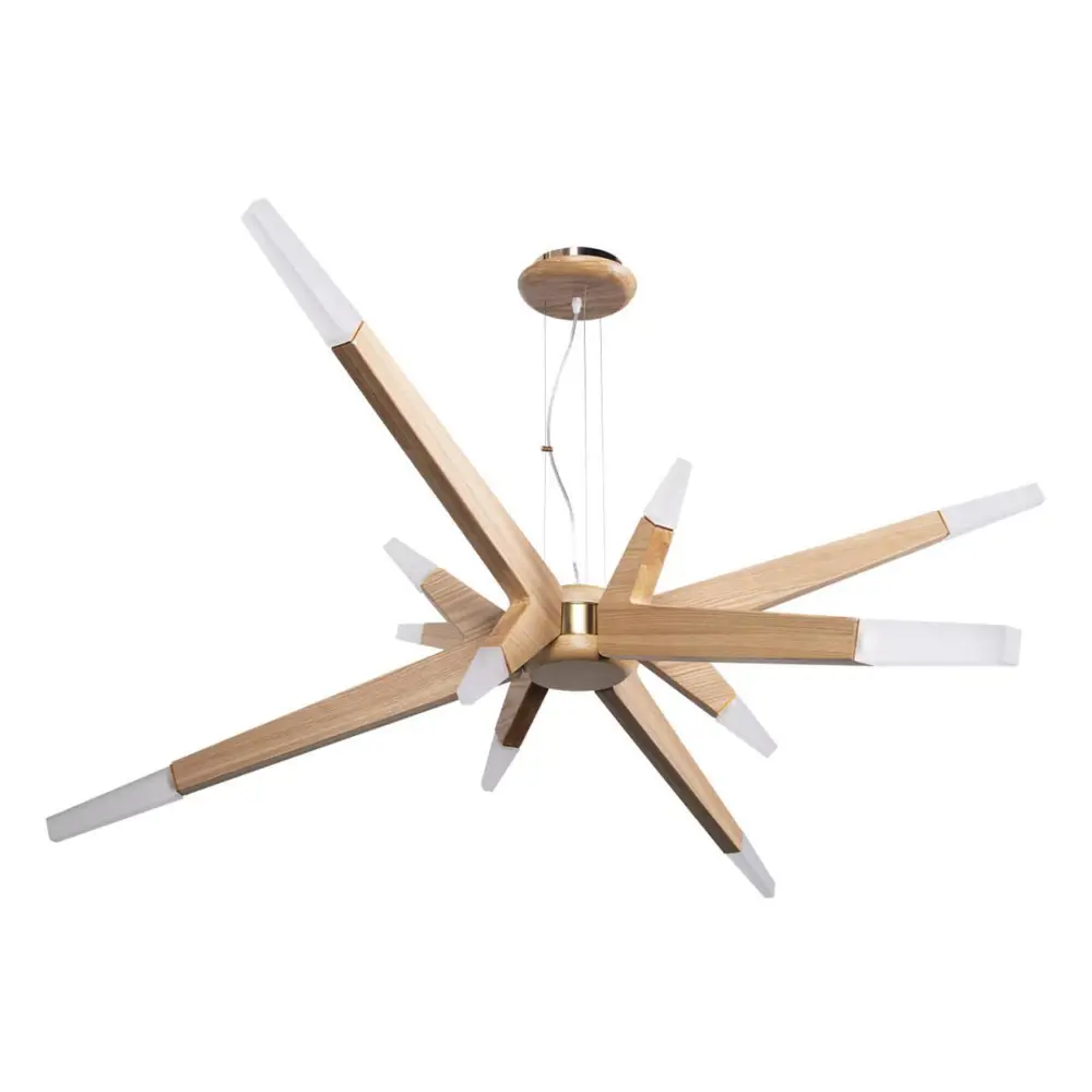 Фото 3 Светильник подвесной светодиодный Loft It 10160 light wood 11 м² теплый белый (желтый) свет цвет коричневый Фото 3 Светильник подвесной светодиодный Loft It 10160 light wood 11 м² теплый белый (желтый) свет цвет коричневый