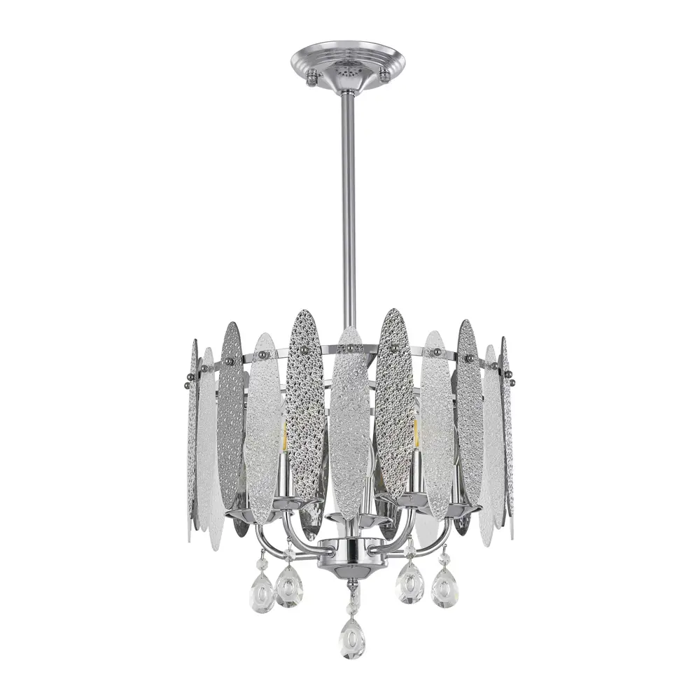 Фото 4 Люстра на штанге Arte perfetto luce 3337.0145.5.350.380.cr 5 ламп 10 м² цвет хром Фото 4 Люстра на штанге Arte perfetto luce 3337.0145.5.350.380.cr 5 ламп 10 м² цвет хром