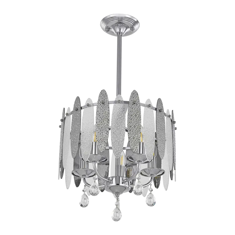 Фото Люстра на штанге Arte perfetto luce 3337.0145.5.350.380.cr 5 ламп 10 м² цвет хром Фото Люстра на штанге Arte perfetto luce 3337.0145.5.350.380.cr 5 ламп 10 м² цвет хром