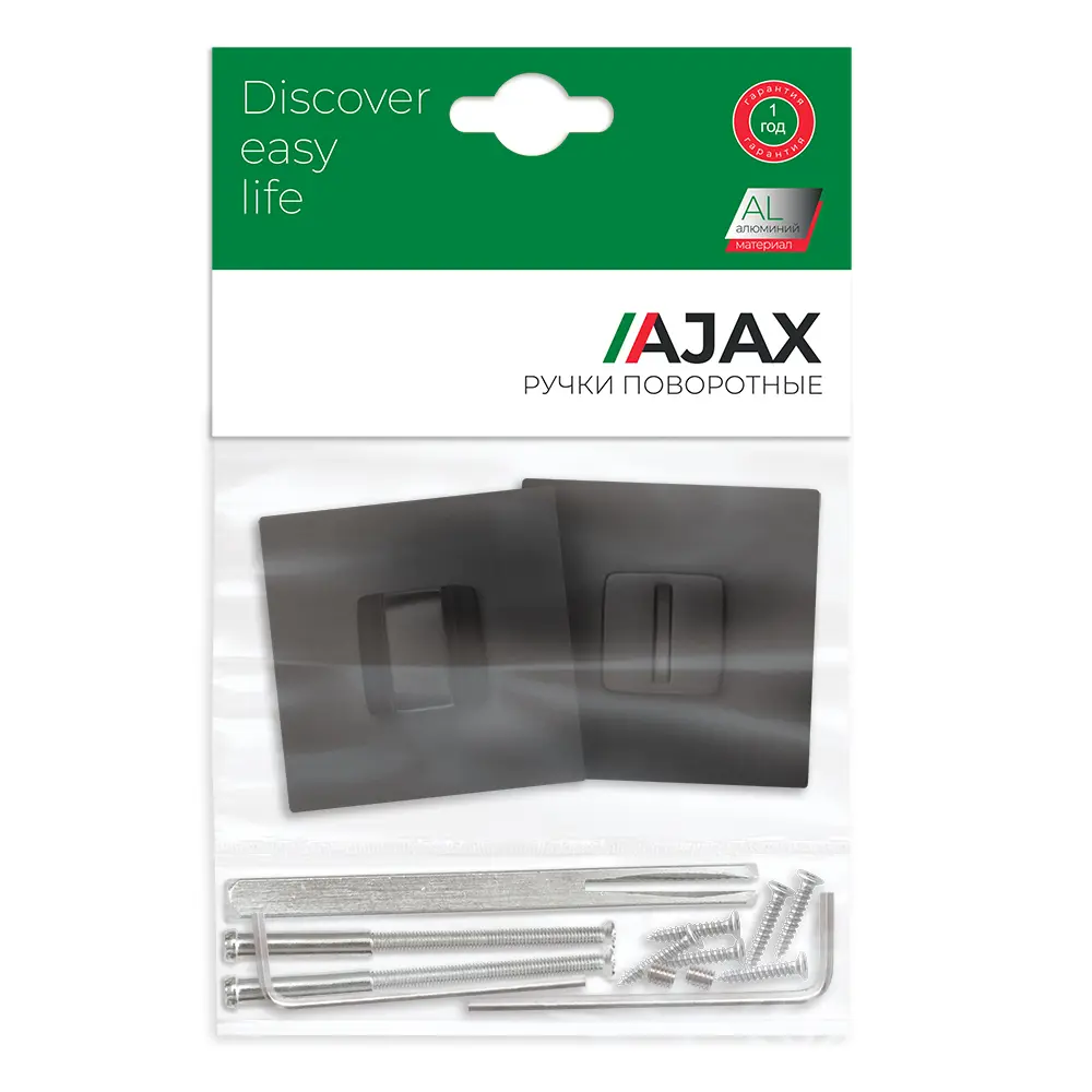 Фото 3 Ручка поворотная BK6.K.JS51 (BK6 JS) BL-24 черный Фото 3 Ручка поворотная BK6.K.JS51 (BK6 JS) BL-24 черный