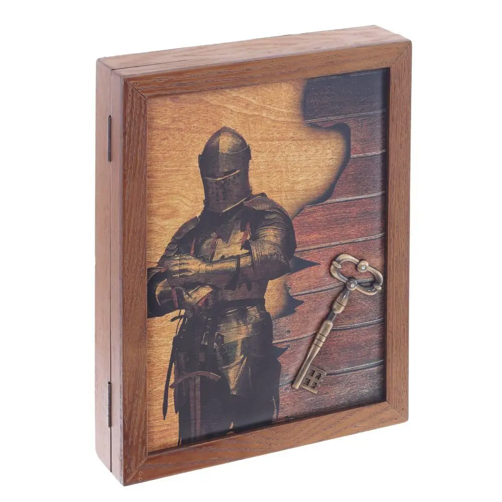 Фото 2 Ключница 769654 ПВХ 28x5 см цвет коричневый Фото 2 Ключница 769654 ПВХ 28x5 см цвет коричневый