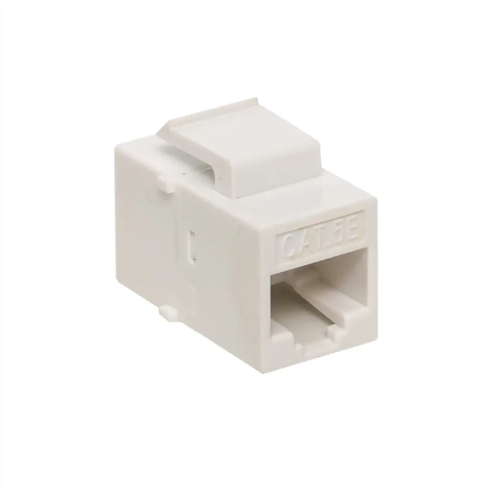 Фото Адаптер проходной Ekf Teracom Cat.5E неэкранированный RJ45-RJ45 тип Keystone цвет белый Фото Адаптер проходной Ekf Teracom Cat.5E неэкранированный RJ45-RJ45 тип Keystone цвет белый