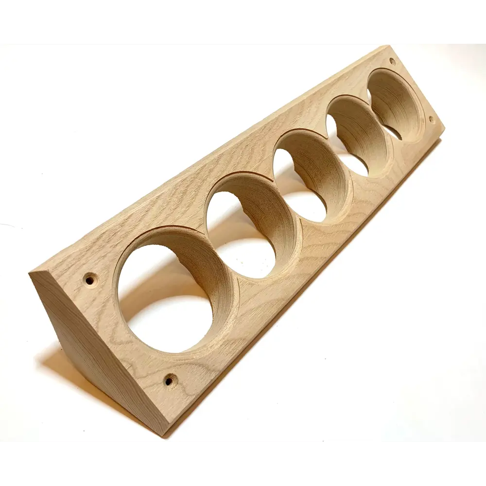 Фото Накладка на бревно для розетки/выключателя Cleverwood D300 мм 5 постов монтаж скрытой проводки Фото Накладка на бревно для розетки/выключателя Cleverwood D300 мм 5 постов монтаж скрытой проводки