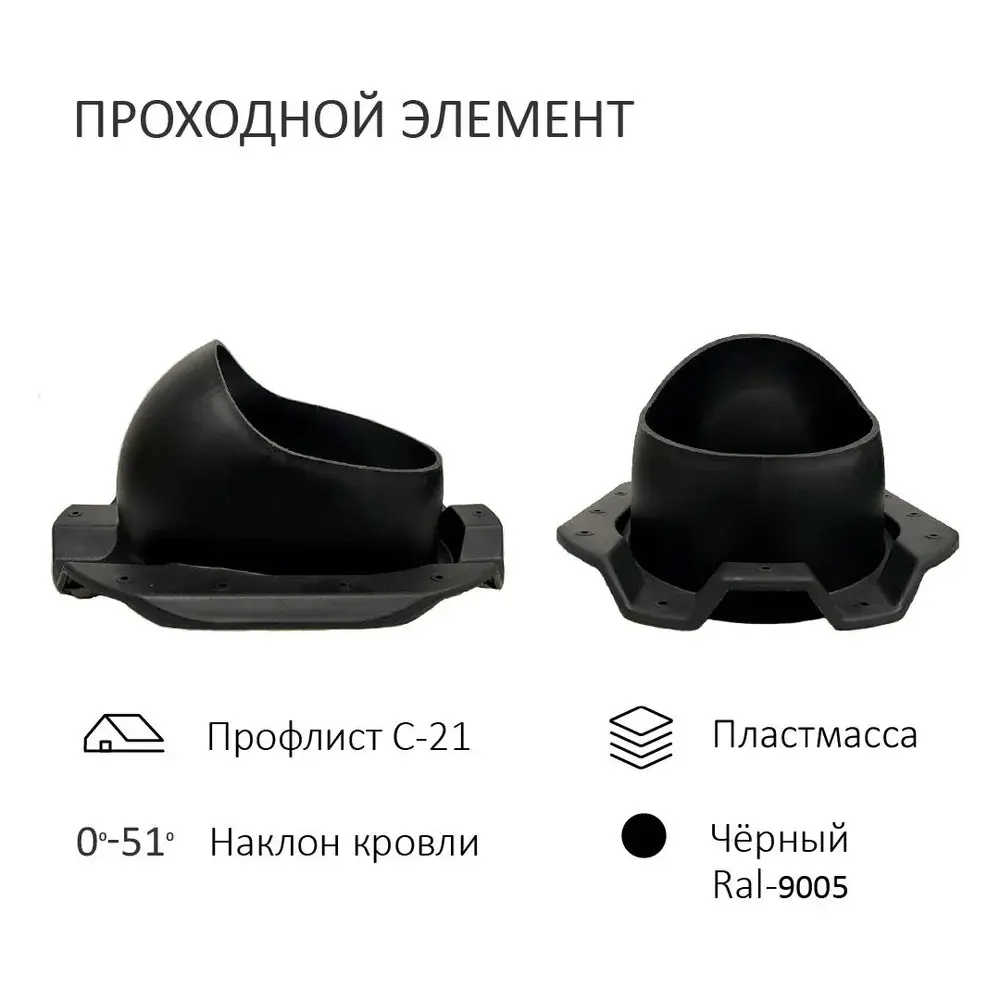 Фото 3 Турбодефлектор Polivent TD110 ОЦ D110 мм неутепленный для кровельного профнастила С-21 мм цвет черный Фото 3 Турбодефлектор Polivent TD110 ОЦ D110 мм неутепленный для кровельного профнастила С-21 мм цвет черный