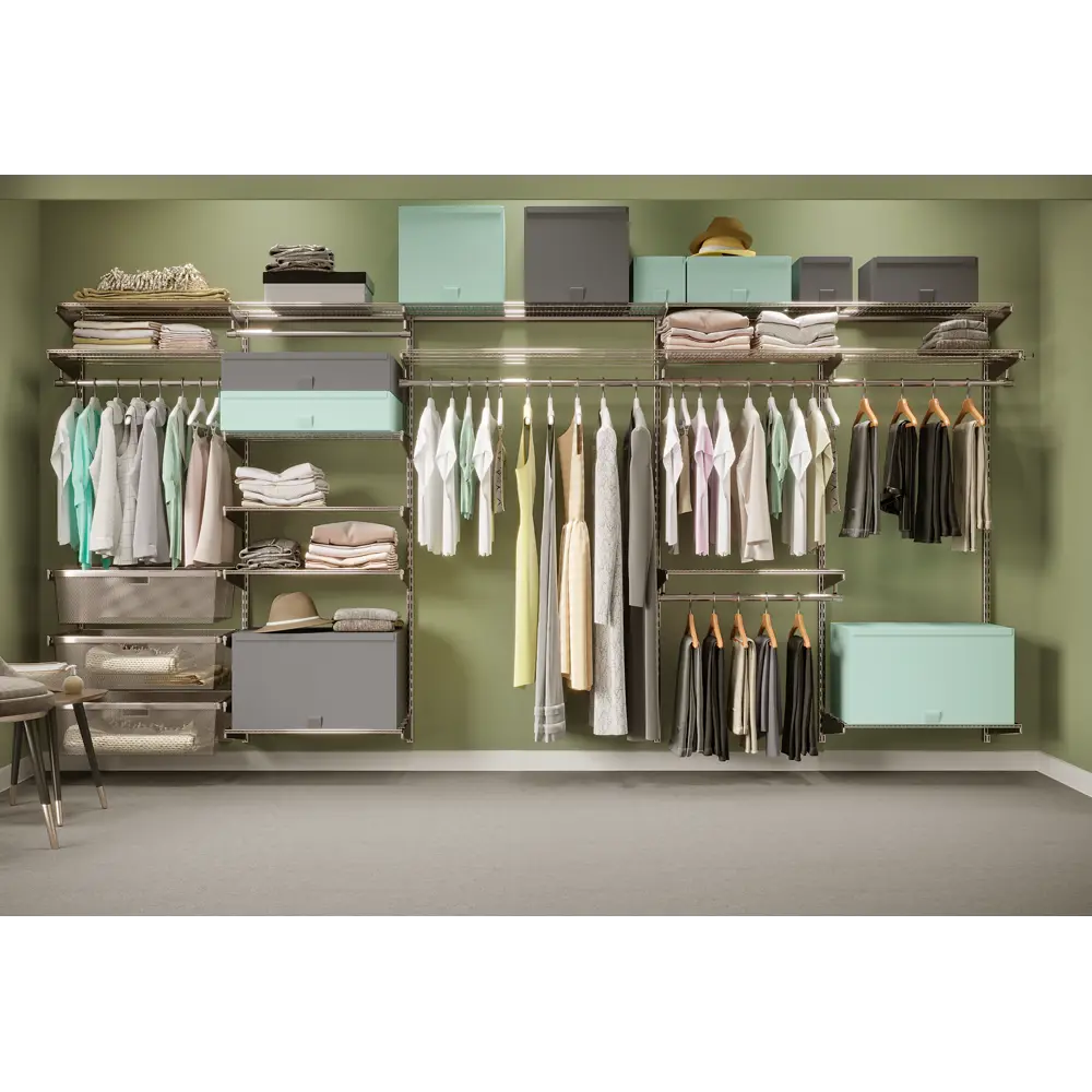 Фото 4 Короб с крышкой Spaceo Laguna 5, 360x165x280 мм, 16 л, нетканый, цвет зеленый Фото 4 Короб с крышкой Spaceo Laguna 5, 360x165x280 мм, 16 л, нетканый, цвет зеленый