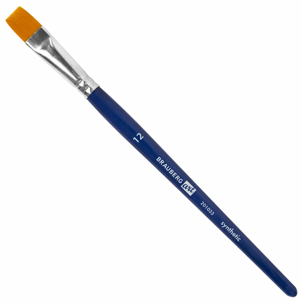 Фото 7 Кисти для рисования художественные набор 4 штуки синтетика плоские № 3 6 8 12 Brauberg Art Debut 201033 Фото 7 Кисти для рисования художественные набор 4 штуки синтетика плоские № 3 6 8 12 Brauberg Art Debut 201033