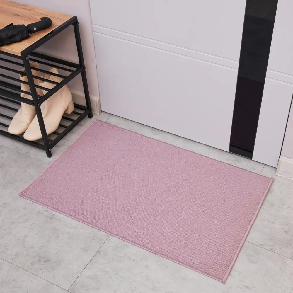 Фото Коврик Drylon All Loop Heather 50x80 см полиэстер цвет фиолетовый Фото Коврик Drylon All Loop Heather 50x80 см полиэстер цвет фиолетовый