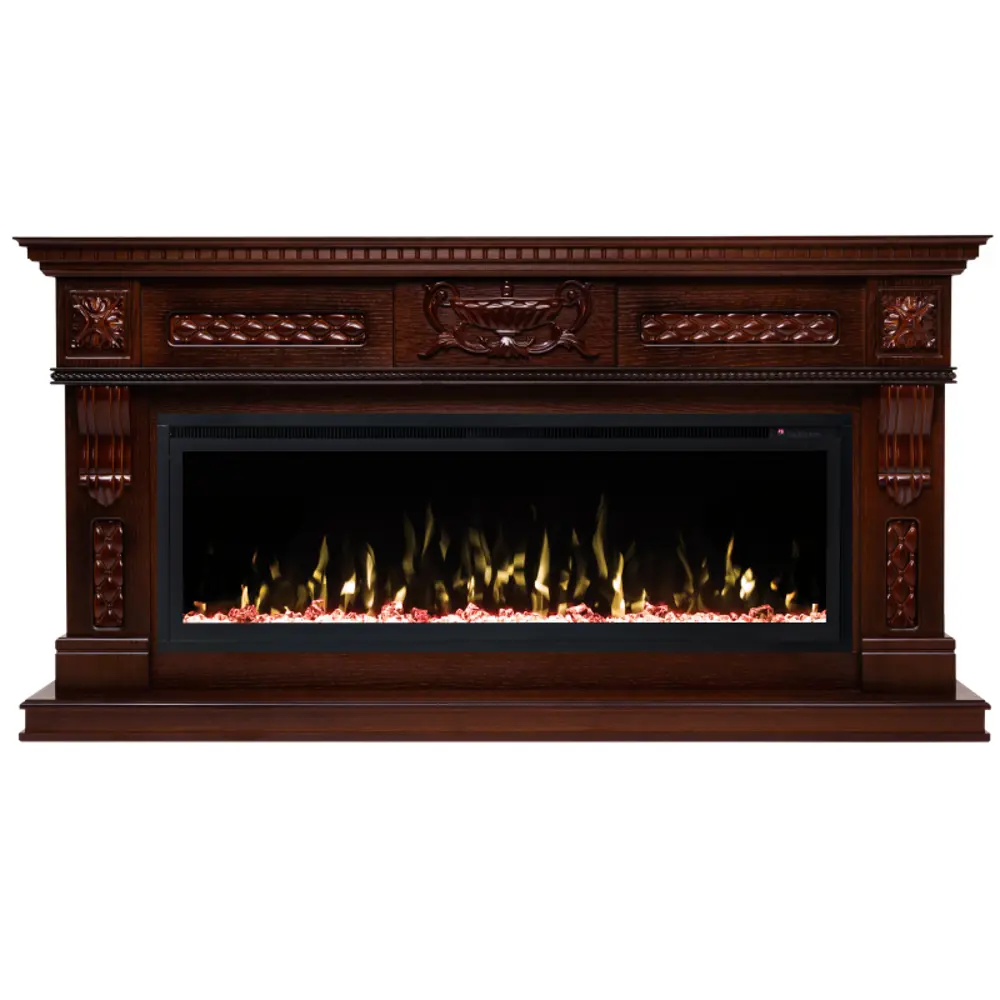 Фото 4 Каминокомплект Realflame Corsica 50 Nt с очагом Saphir-S 50 750Вт античный орех Фото 4 Каминокомплект Realflame Corsica 50 Nt с очагом Saphir-S 50 750Вт античный орех