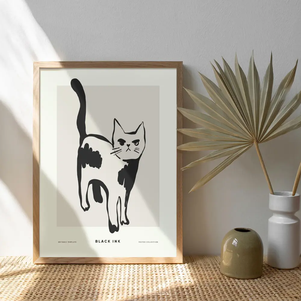 Фото 4 Постер 28 картин "Кот" 50x70 см в подарочном тубусе без рамы Фото 4 Постер 28 картин "Кот" 50x70 см в подарочном тубусе без рамы