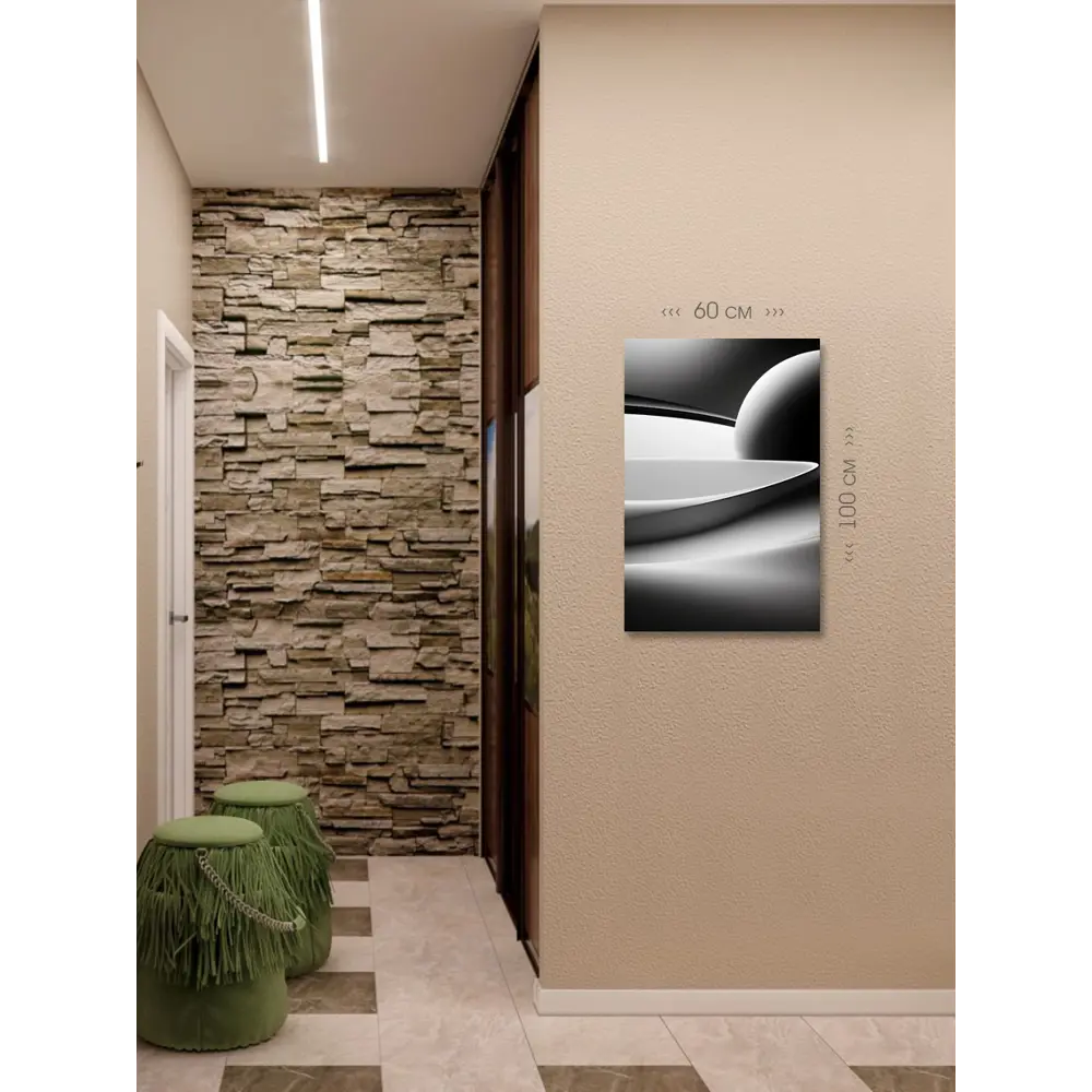 Фото 6 Картина на холсте First Class Images 102525M 100x60 см