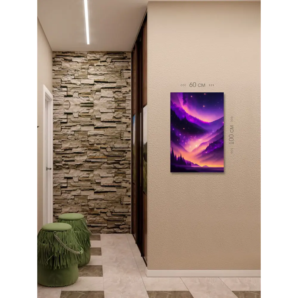 Фото 6 Картина на холсте First Class Images 102552M 100x60 см