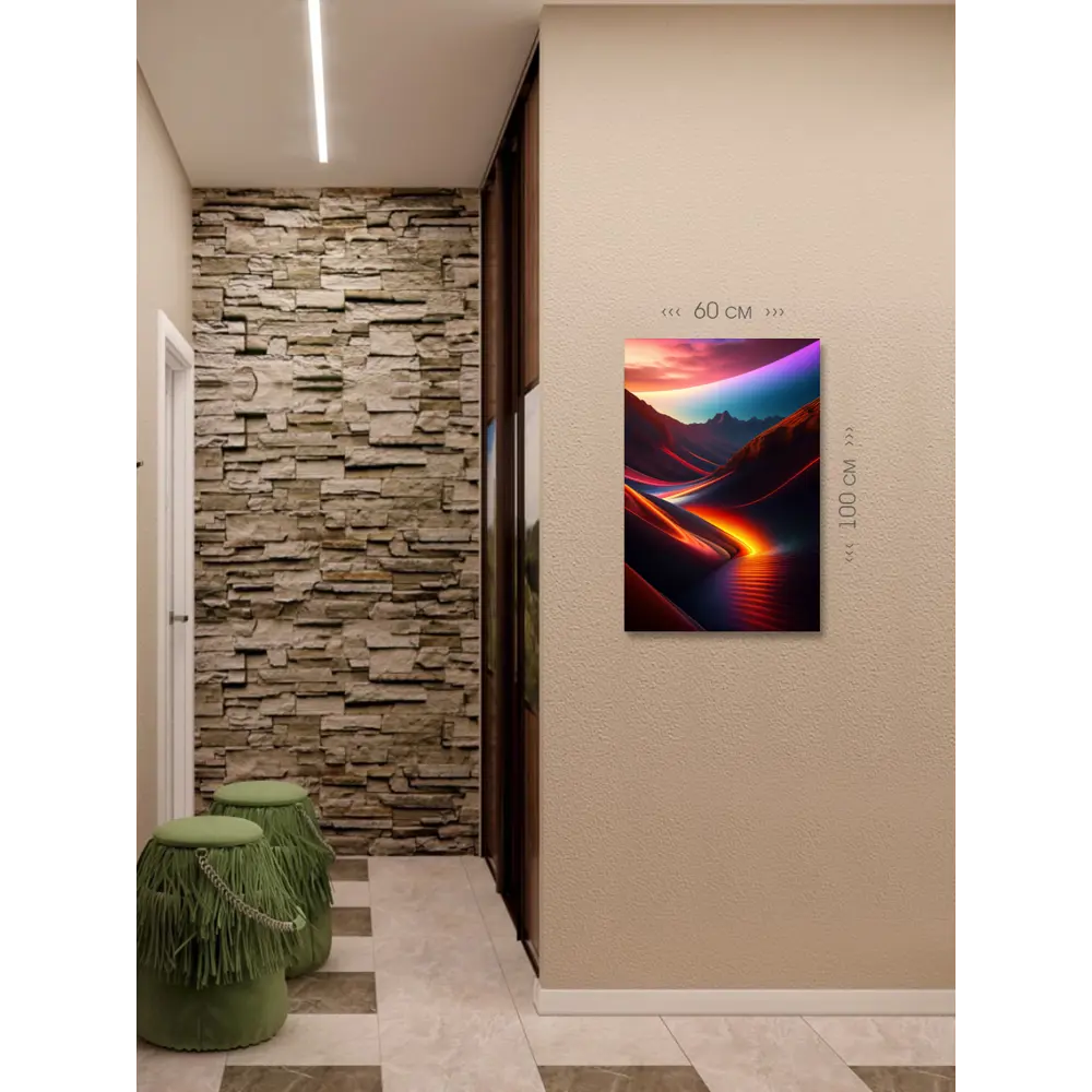 Фото 6 Картина на холсте First Class Images 102561M 100x60 см