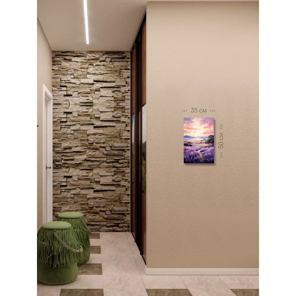 Фото 6 Картина на холсте First Class Images 102596S 50x35 см