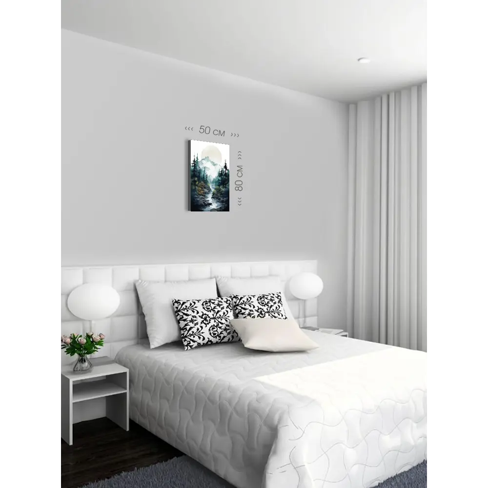 Фото 3 Картина на холсте First Class Images 102601 80x50 см