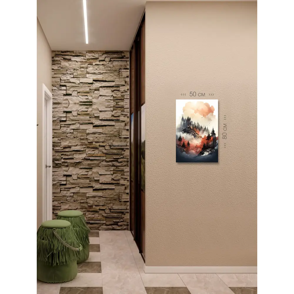 Фото 6 Картина на холсте First Class Images 102602 80x50 см