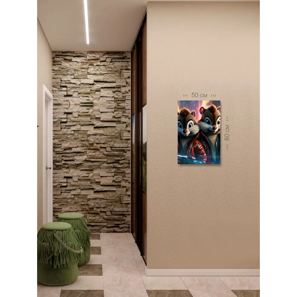 Фото 6 Картина на холсте First Class Images 102631 80x50 см