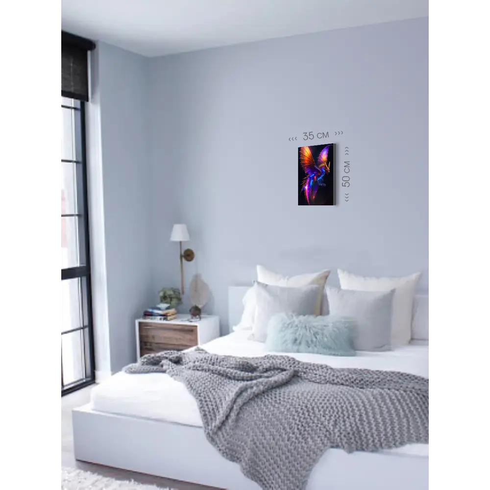 Фото 2 Картина на холсте First Class Images Дракон 102649S 50x35 см