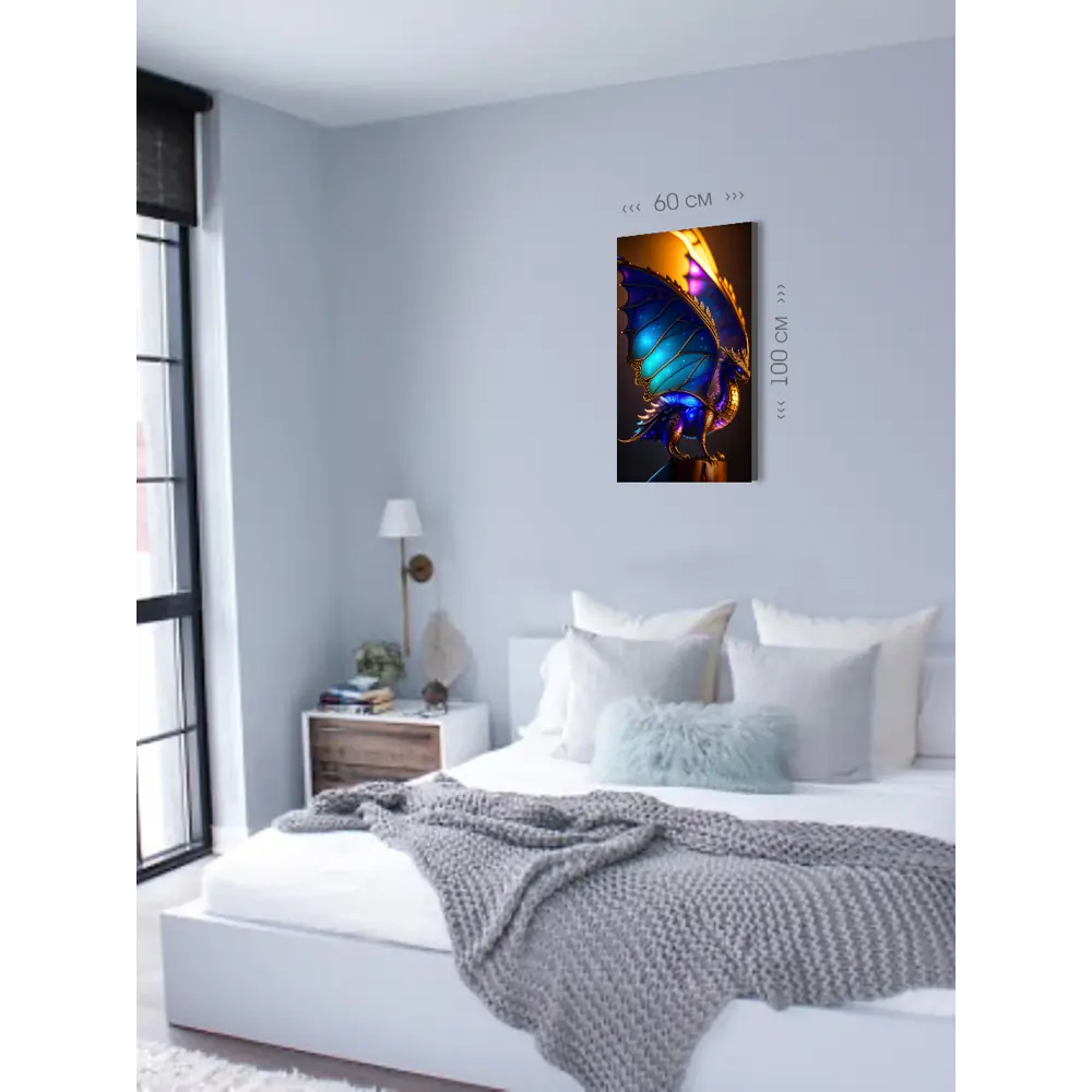 Фото 2 Картина на холсте First Class Images Дракон 102648M 100x60 см