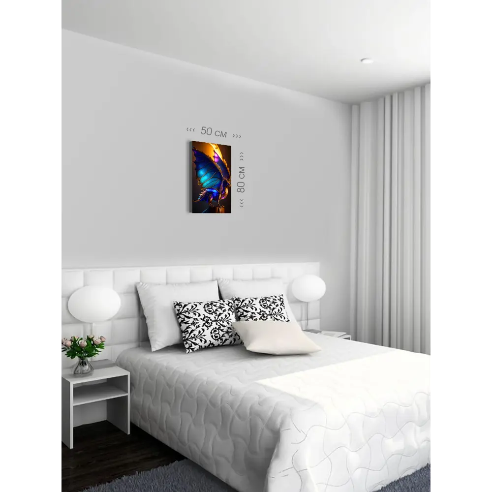 Фото 3 Картина на холсте First Class Images Дракон 102648 80x50 см