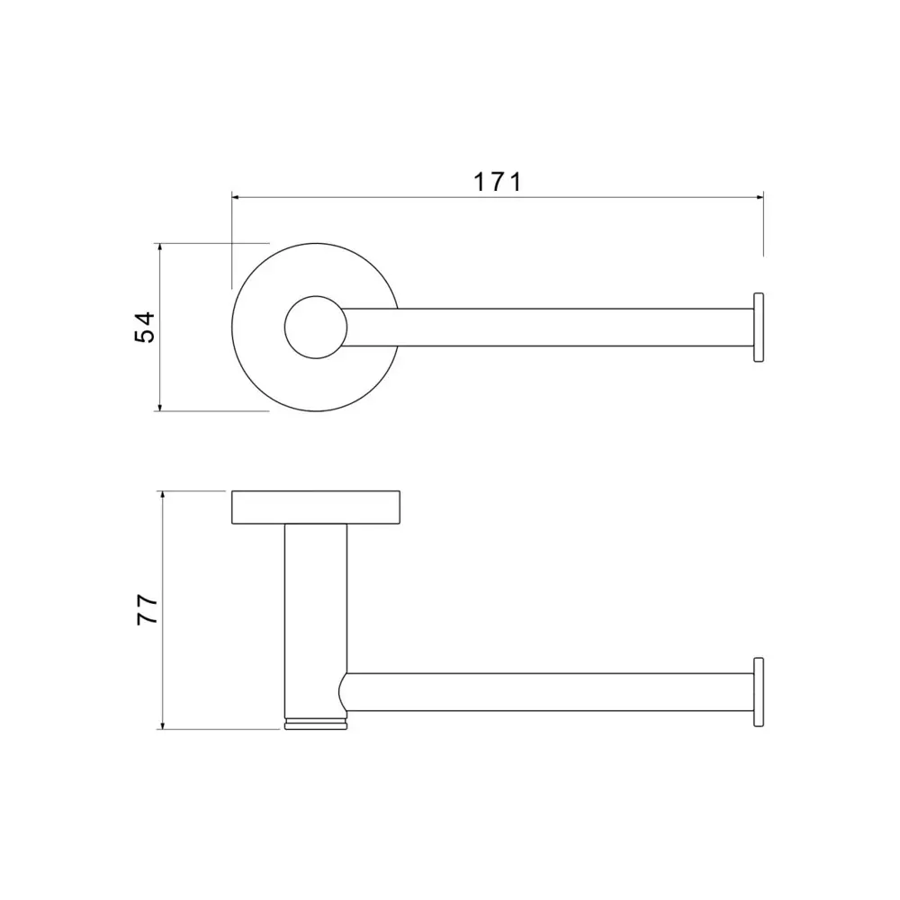 Фото 2 Держатель для туалетной бумаги Aquatek AQ4108CR цвет хром Фото 2 Держатель для туалетной бумаги Aquatek AQ4108CR цвет хром