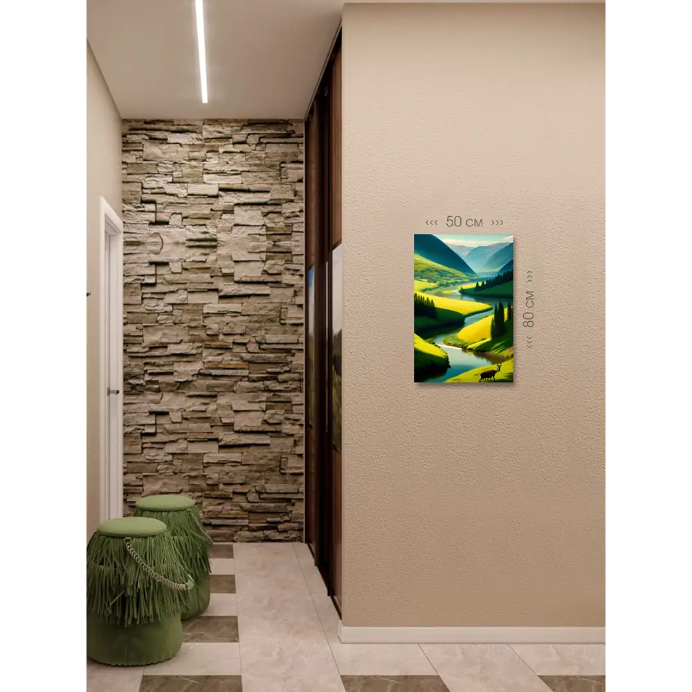 Фото 6 Картина на холсте First Class Images 102228 80x50 см