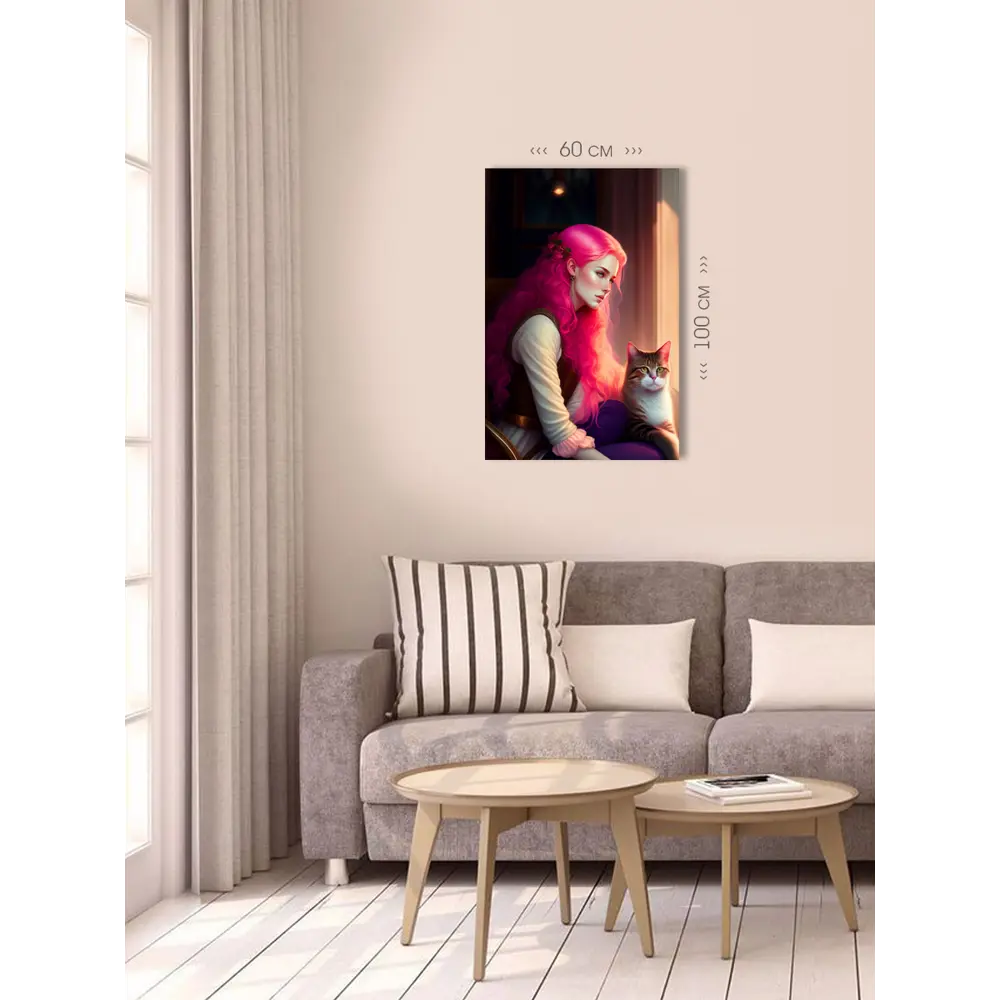 Фото 4 Картина на холсте First Class Images 102233М 100x60 см