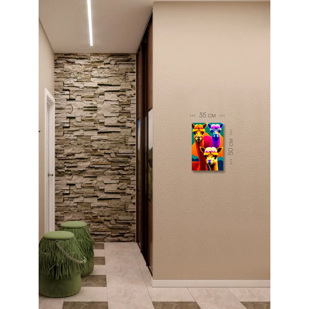 Фото 6 Картина на холсте First Class Images 102234S 50x35 см