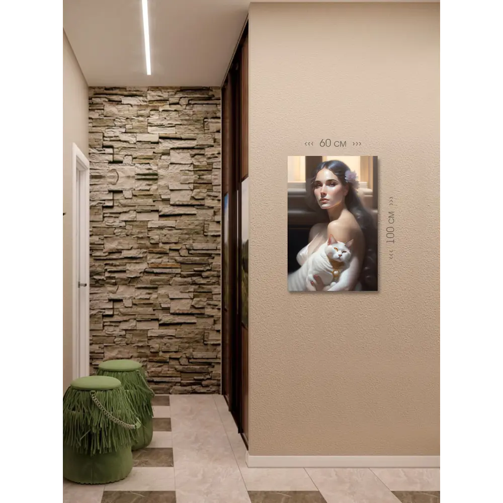 Фото 6 Картина на холсте First Class Images 102237М 100x60 см