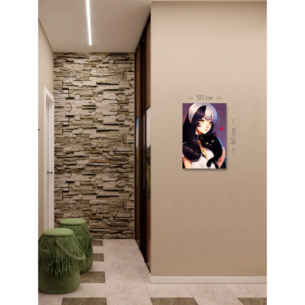 Фото 6 Картина на холсте First Class Images 102239 80x50 см