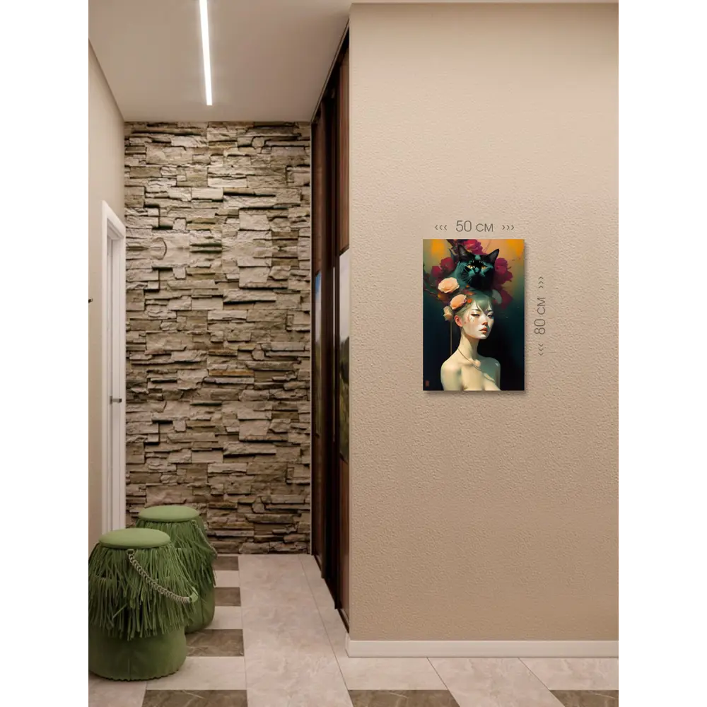 Фото 6 Картина на холсте First Class Images 102241 80x50 см