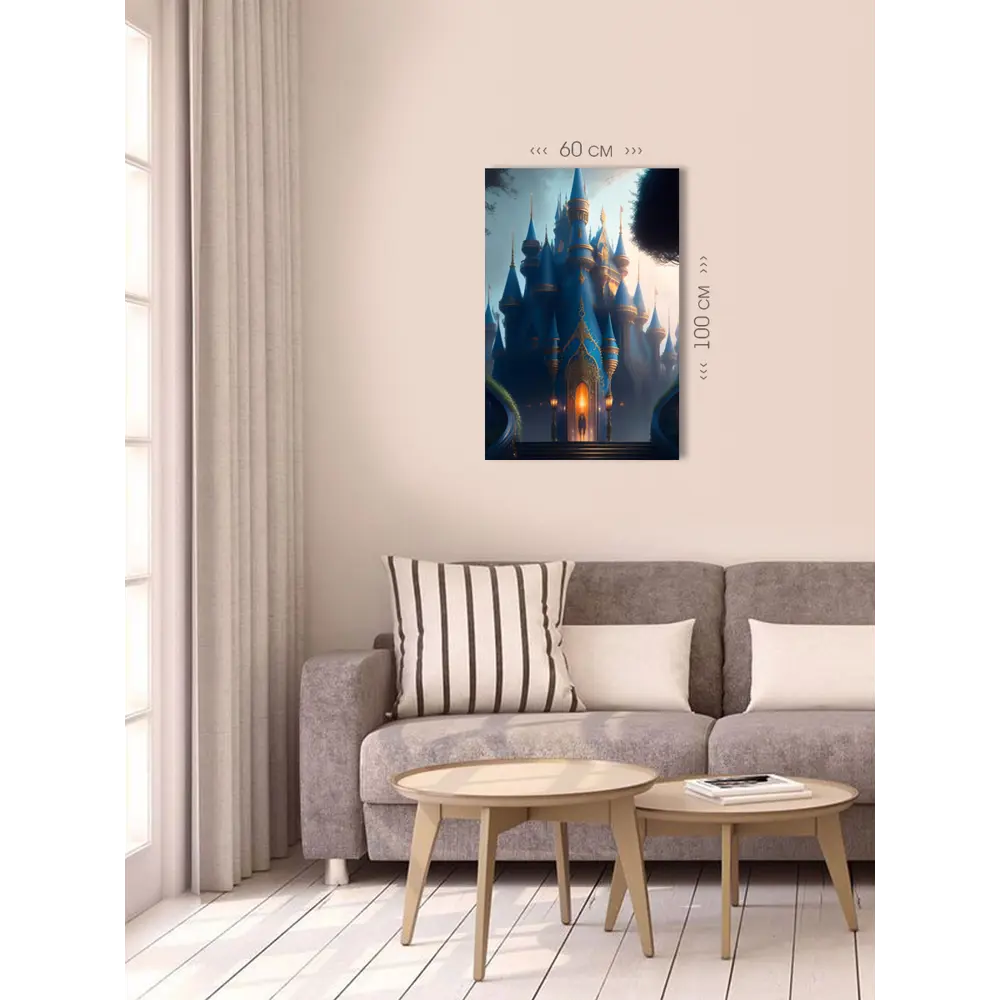 Фото 4 Картина на холсте First Class Images 102265М 100x60 см